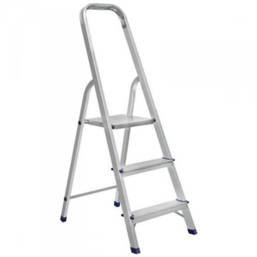 Лестница стремянка АЛЮМЕТ алюминиевая Ам703 3 ступ