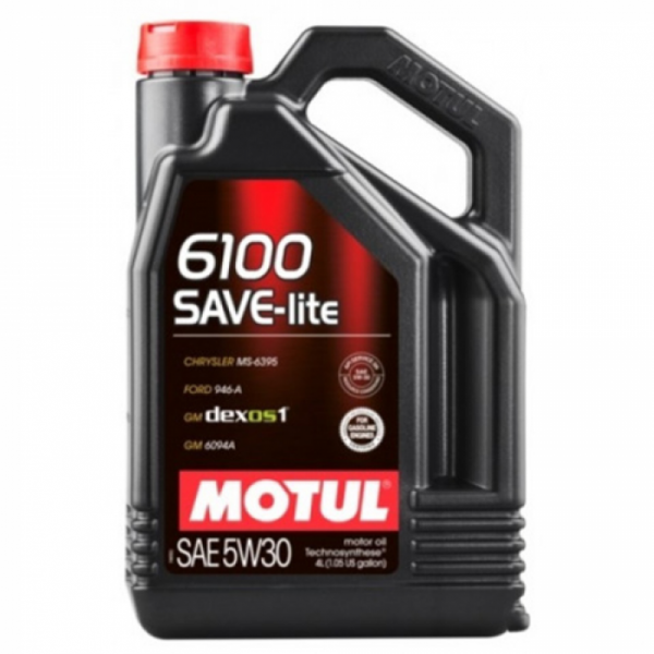 Масло моторное MOTUL 6100 Save-Lite 5W30 4 л 107957