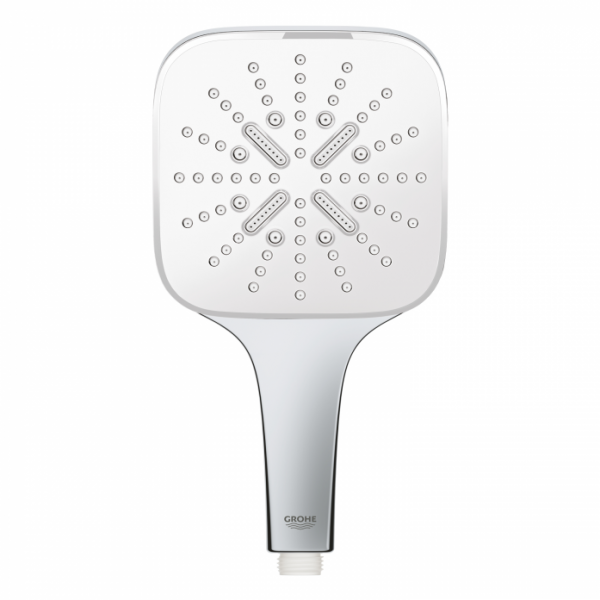 Ручной душ GROHE Rainshower SmartActive 130 Cube 26582LS0 белая луна