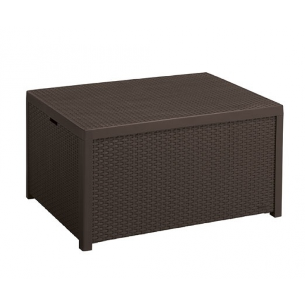 Стол Keter Arica storage table коричневый 17200570
