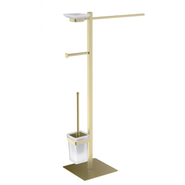Стойка в ванную комнату Timo Selene 17085/17 золото матовое