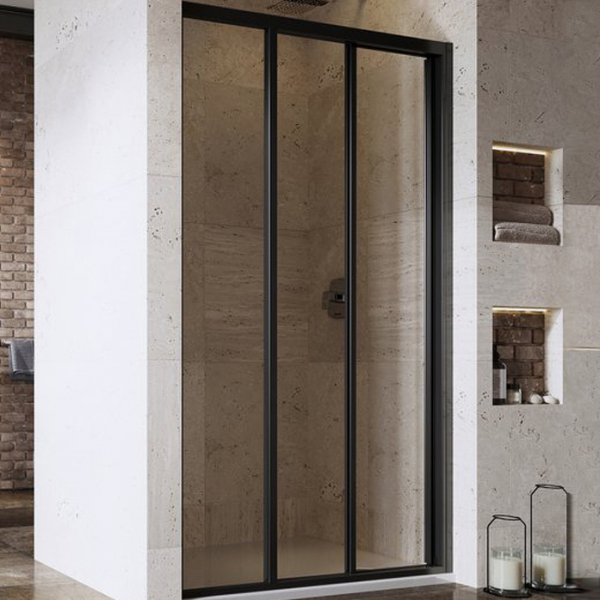 Душевая дверь Ravak Supernova ASDP3-120 черный+Transparent 00VG03R2Z1