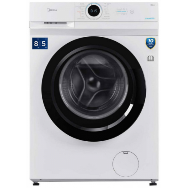 Стиральная машина с сушкой Midea MF100D80BS/W-RU белый