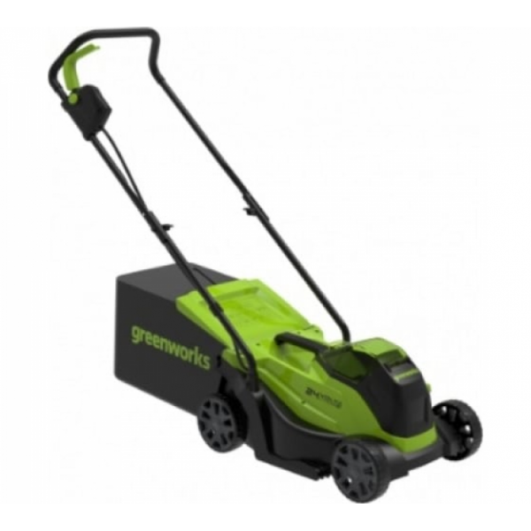 Аккумуляторная газонокосилка GreenWorks GD24LM33K4 2516107UB