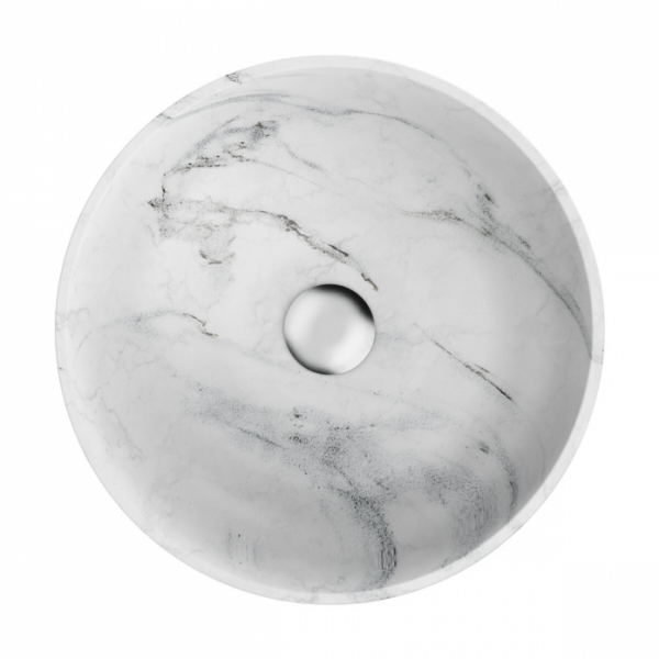 Раковина для ванной Omoikiri Hitomi WH Marble 4972078