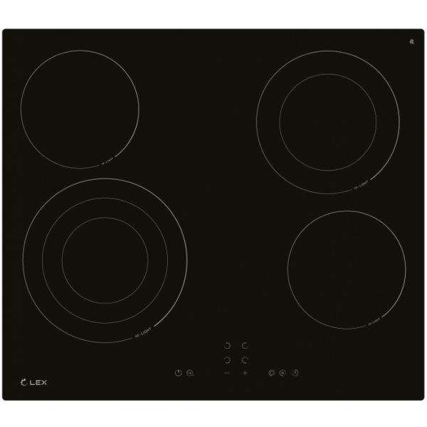Электрическая варочная панель Lex EVH 642B BL
