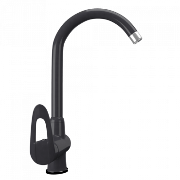 Кухонный смеситель Maunfeld MFQT-6DGR темно-серый