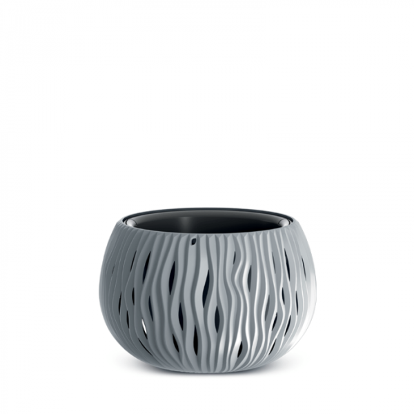Кашпо для цветов Prosperplast SANDY BOWL DSK240-405U серый