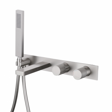 Смеситель для ванны Abber Rund AF8730SP сатин