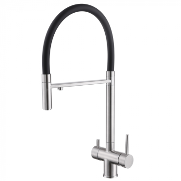 Смеситель для кухни Abber Wasser Kreis AF81141SP сатин