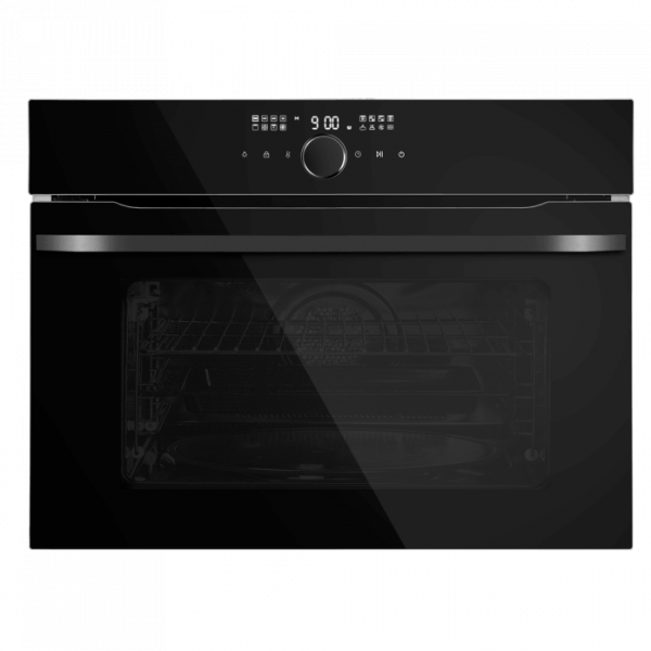Компактный духовой шкаф с функцией СВЧ Maunfeld XCMO4418GB Glossy