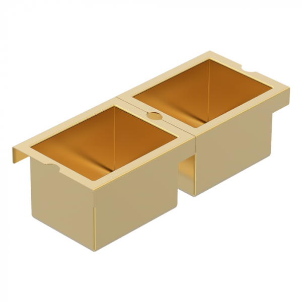 Модуль из двух контейнеров Kantera Panama Slim Eureka Gold (PSR005-EG) (c/box) 44741