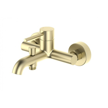 Смеситель для ванны AQUATEK Европа AQ1340BG золото шлифованное