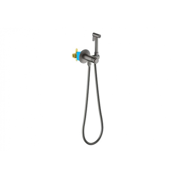 Комплект для гигиенического душа AQUATEK Бетта Select AQ1023BGM оружейная сталь