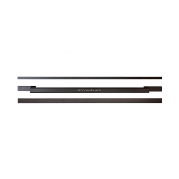 Декоративные планки и ручка Kuppersbusch DK 2000 Black Chrome