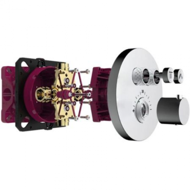 Встраиваемый термостат AQUAME AQM8802CR хром