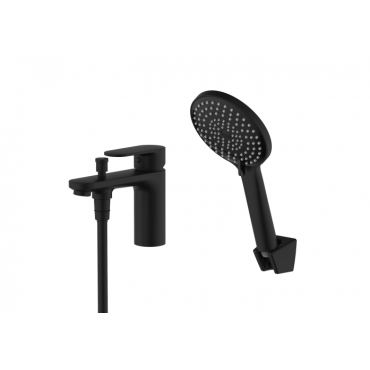 Смеситель на борт ванны AQUATEK Ника AQ1844MB матовый черный