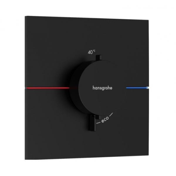 Термостат для душа Hansgrohe ShowerSelect Comfort E 15574670 черный матовый