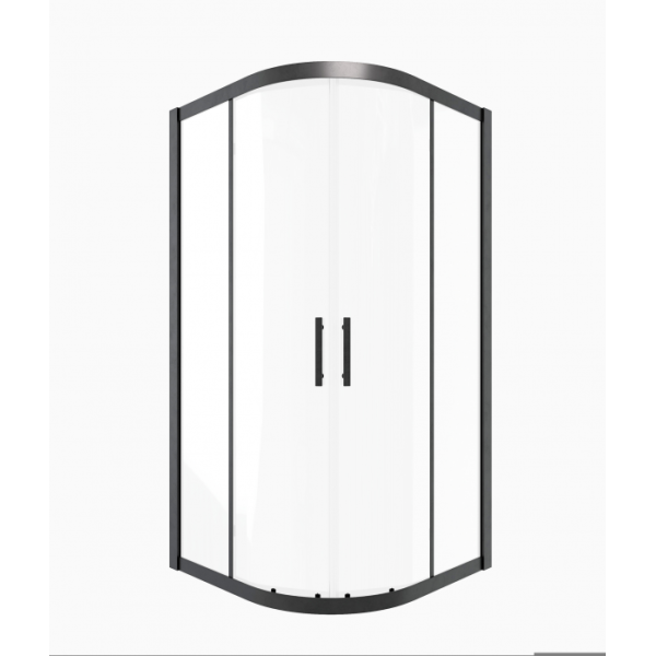 Душевой уголок Timo TPSS-100/03C-8 1000*1000*2000 профиль черный, стекло прозрачное T47
