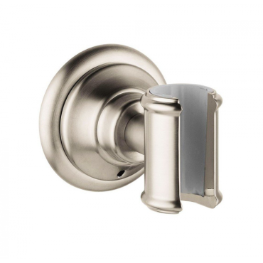 Держатель для ручного душа Hansgrohe Montreux 16325820 шлифованный никель
