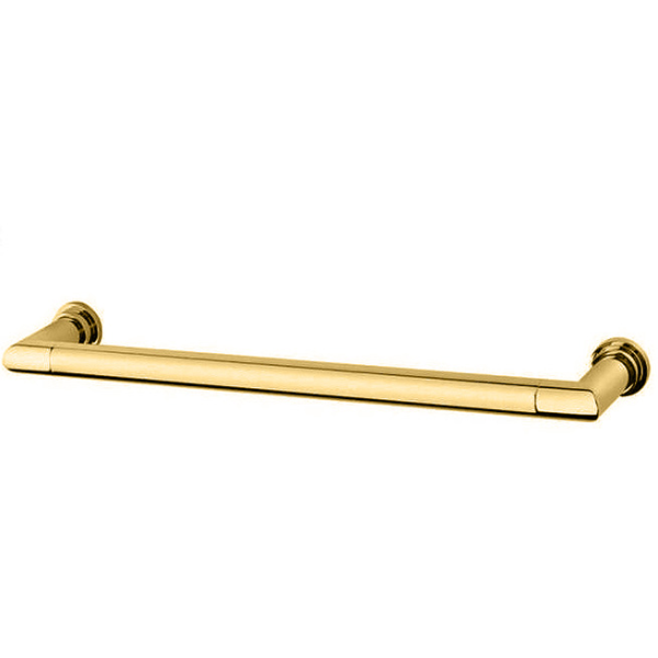 Полотенцесушитель электрический Margaroli Sereno 621 621450BGOS с выключателем, золото брашированное