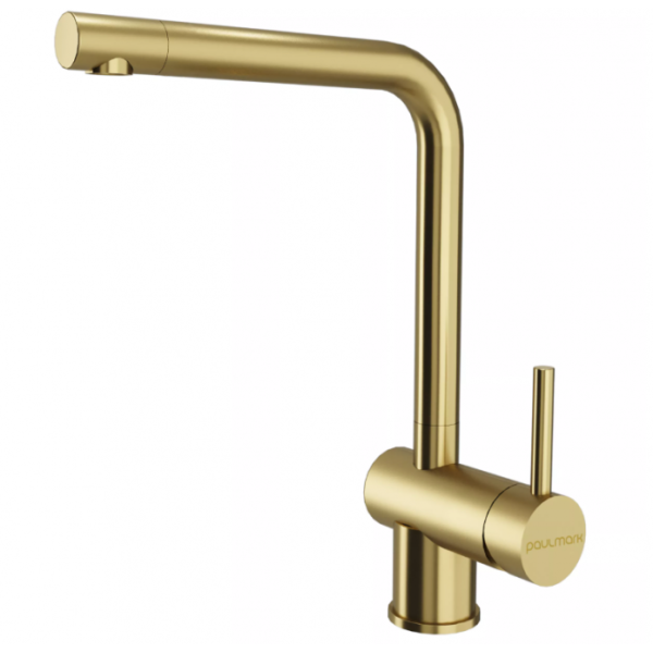 Смеситель для кухни Paulmark Spring Sp212067-LG светлое золото