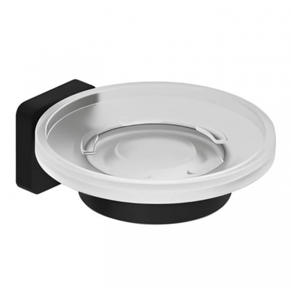 Мыльница Kludi VELA S 2598539 черный матовый