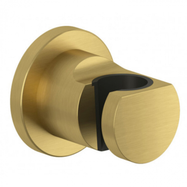 Держатель для ручного душа Kludi Nova Fonte Puristic 20552N015 золото брашированное