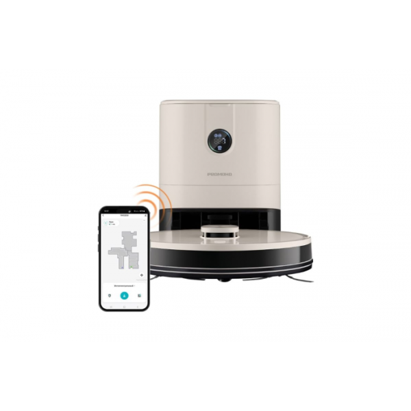 Пылесос-робот Redmond VR-1325S бежевый