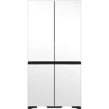 Холодильник Hitachi R-WB720PUC1 GPW белый/черный стекло