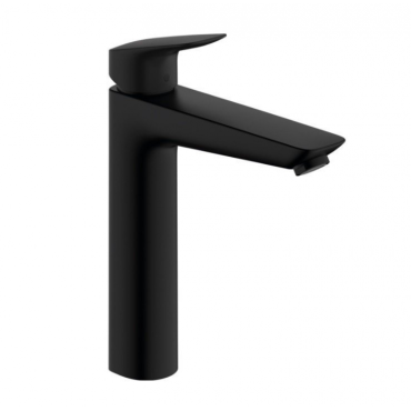Смеситель для раковины Hansgrohe Logis 71090670 черный матовый