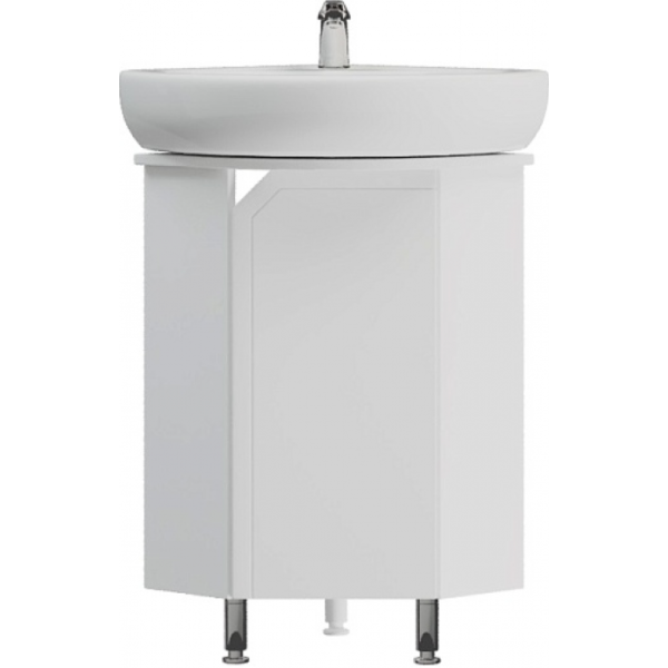 Тумба угловая Corozo Сириус 40 SD-00001645 белый