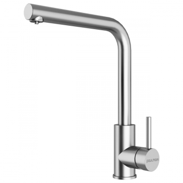 Смеситель для кухни Paulmark TWIN Tw213622-BS брашированная сталь