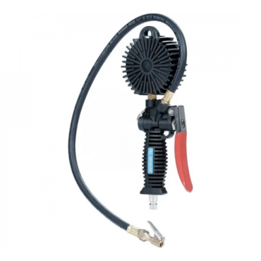 Пистолет для подкачки колес NORDBERG с жидкостным манометром 80 мм Ti62