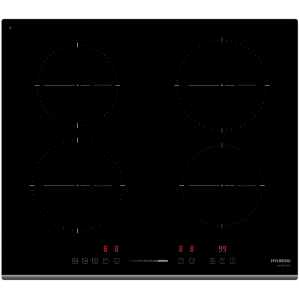 Индукционная варочная поверхность Hyundai HHI 6741 BG черный