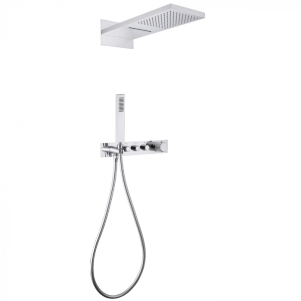 Душевая система Abber Rund AF8752 хром