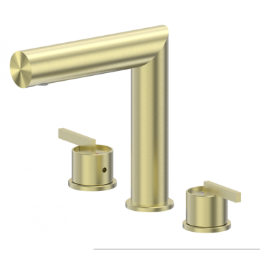 Смеситель для раковины Abber Perfekte 316 AF8A08BG золото брашированное