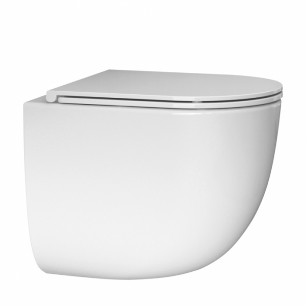 Унитаз подвесной Abber Bequem AC1132TC белый