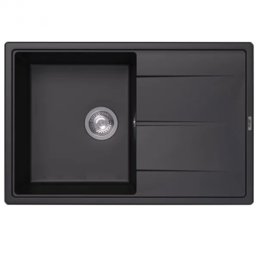 Кухонная мойка Abber Quarz AQ2904B черный