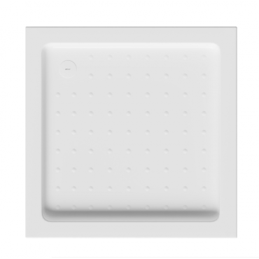 Душевой поддон Abber AD3D100 100х100 квадратный белый