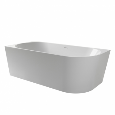 Акриловая ванна Abber AB9502-1.4 L белая