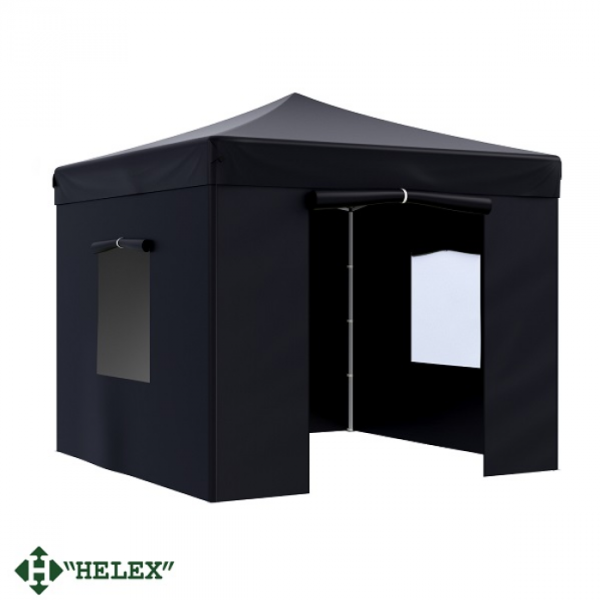 Тент садовый HELEX 24332 3х3м чёрный