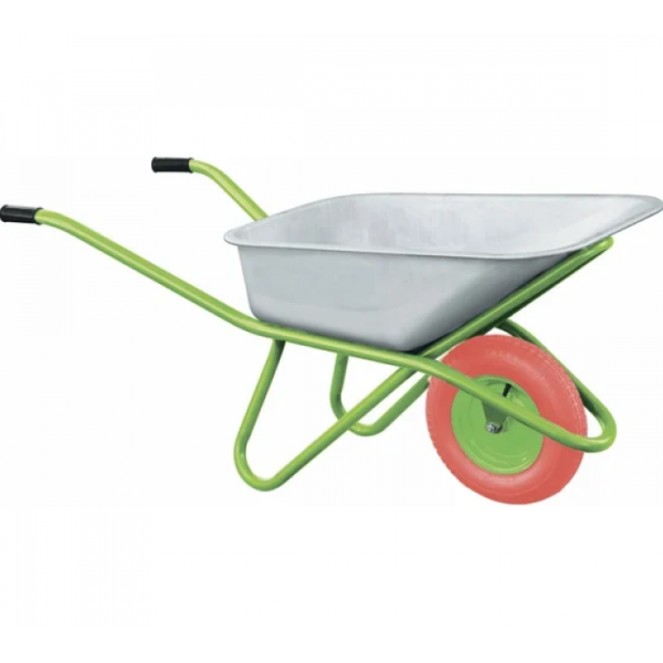 Тачка садово-строительная СИБРТЕХ с PU колесом 68968