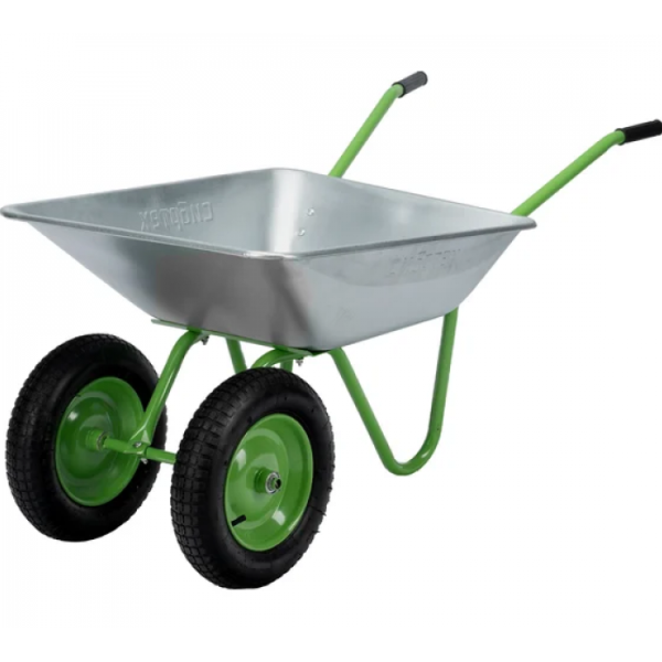 Тачка садовая СИБРТЕХ грузоподъемность 120 кг 689135