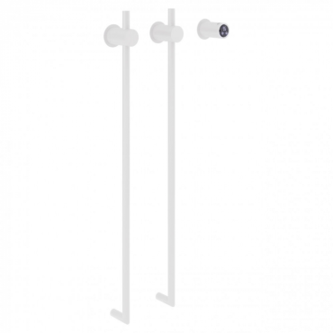 Полотенцесушитель электрический Abber Charme AH4002MW белый матовый