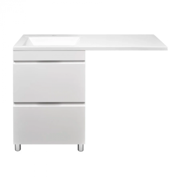 Тумба напольная Stella Polar Памелла 60 Люкс белая SP-00000751 Тумба напольная Stella Polar Памелла 60 Люкс белая SP-00000751