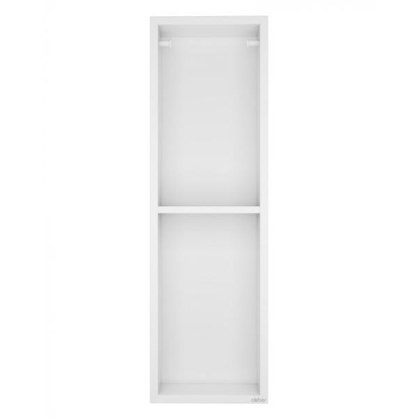 Скрытая настенная ниша Abber Nischen AN3002MW белая матовая