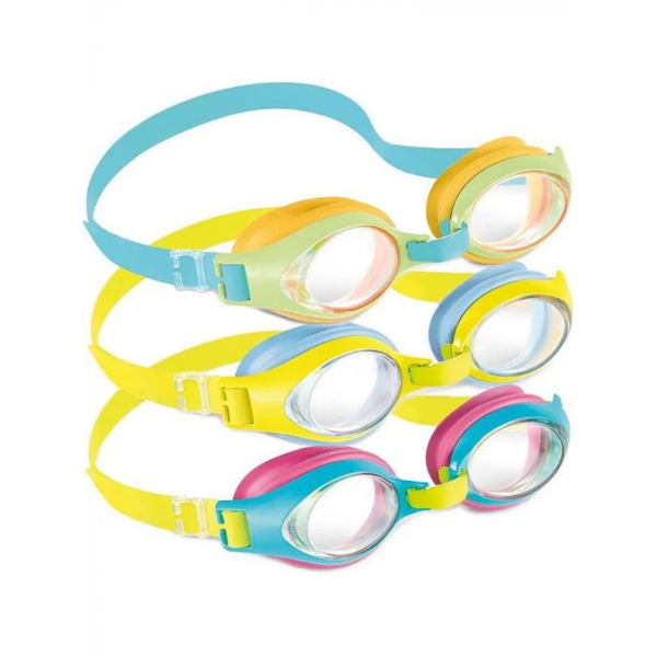 Очки для плавания Intex Junior 3-8 лет 3 цвета 55611