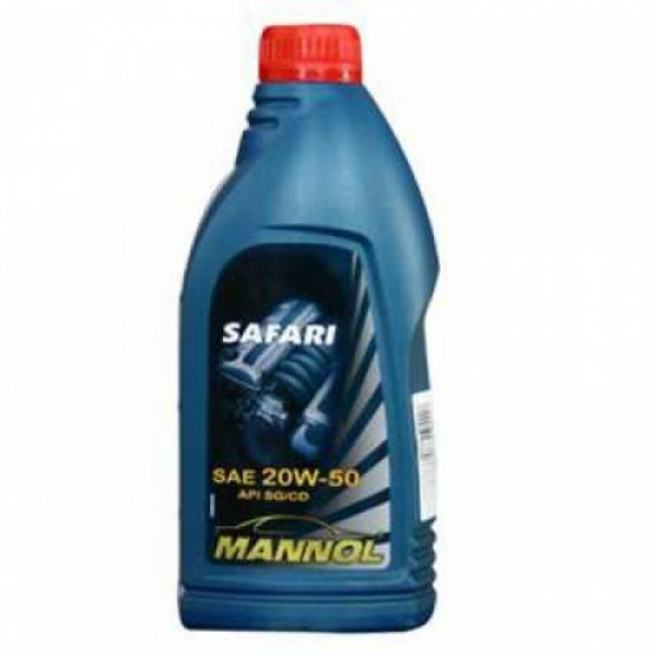 Масло моторное Mannol (SCT) safari 20w50 (1л) Минеральное SG/CD