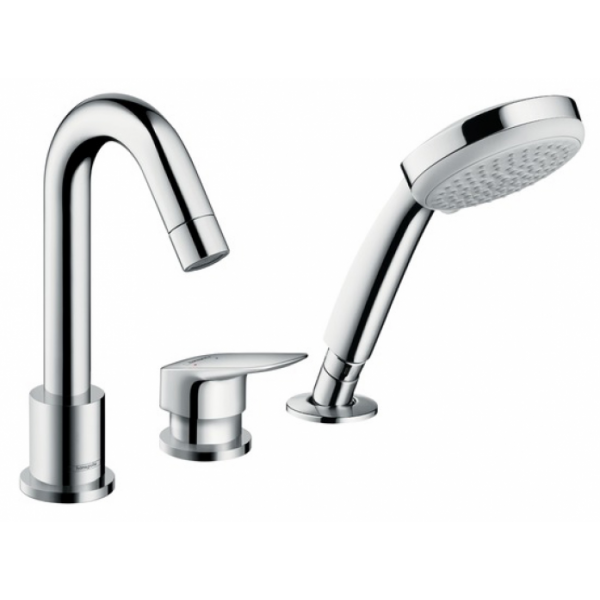 Смеситель на борт ванны Hansgrohe Logis 71313000 на борт ванны